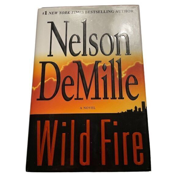 Wild Fire by Nelson DeMille Hardcover Book John‎ Corey Series First Edition - Picture 1 of 5